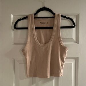 Abercrombie & Fitch Light Tan Tank Top